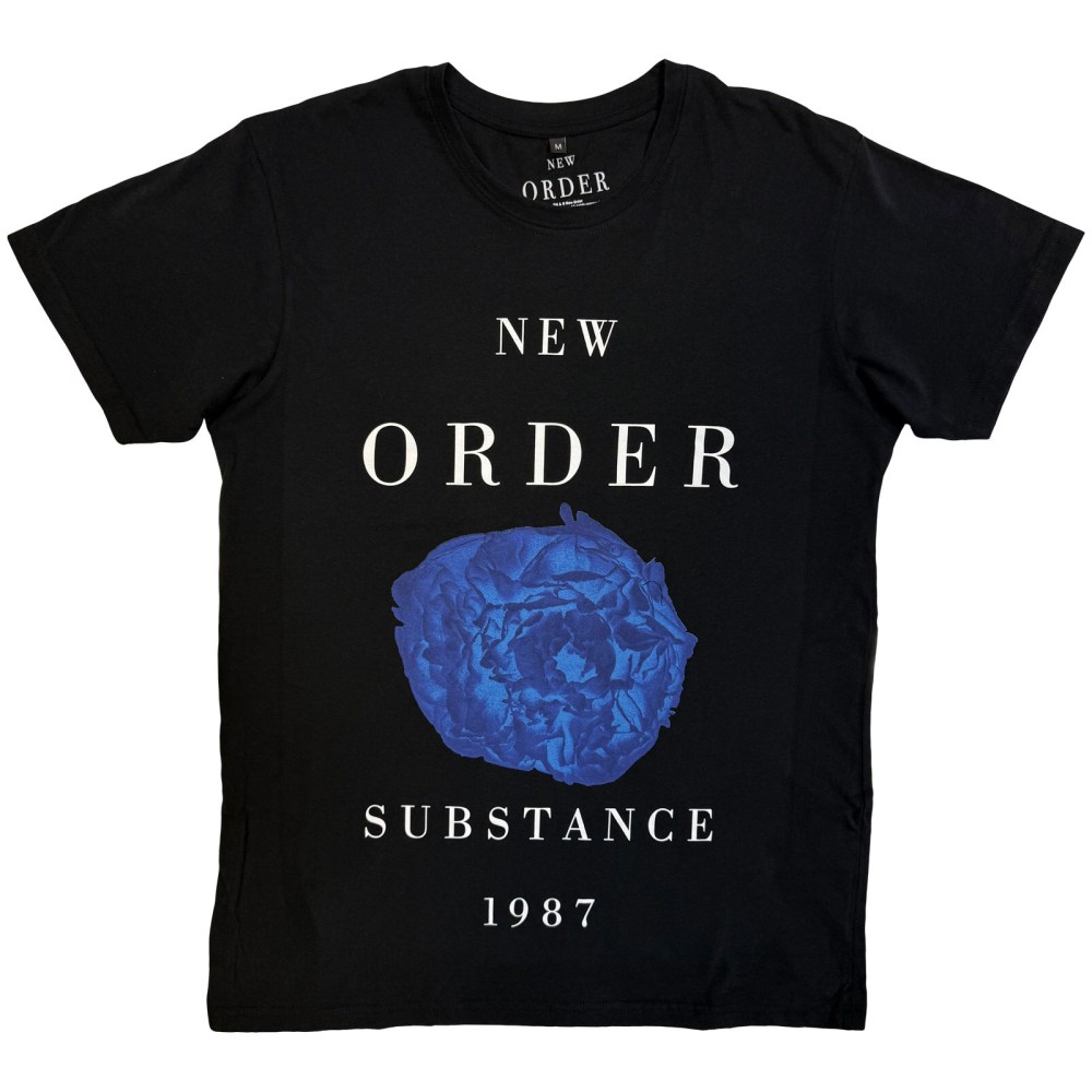 New Order - Substance 1987 Tshirt Homme - Noir